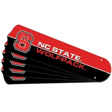 Ceiling Fan Designers Ceiling Fan Designers 7992-NCS New NCAA NC STATE WOLFPACK 42 in. Ceiling Fan Blade Set 7992-NCS